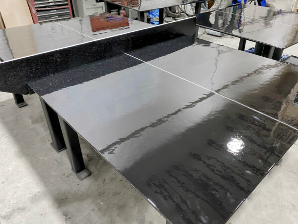 table ping pong extérieure noire